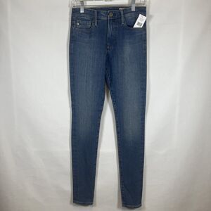 AG Adriano Goldschmied Jeans Women’s Contour 360 Skinny Leg Blue Denim Size 26